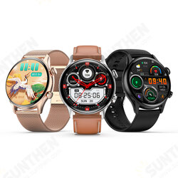 [Always-on Display] HK8 Pro 1.36 inch 390*390px AMOLED Screen NFC bluetooth Calling Heart Rate Blood Pressure SpO2 Monitor 30 Days Standby IP68 Waterproof Smart Watch