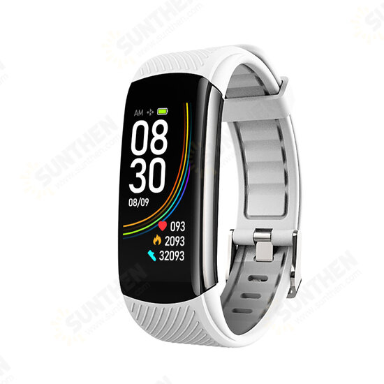 C6 USB Charging Heart Rate Blood Pressure Oxygen Monitor Call ID Display Smart Watch