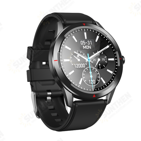 Q29 360*360 Pixels AMOLED Display Heart Rate Blood Oxygen Monitor Breath Training Multi-Dials 5ATM Waterproof 35 Days Long Standby BT5.0 Smart Watch