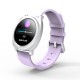 R02 Round Color Screen HR Female Physiological SMS Reminder Brightness Control Smart Watch