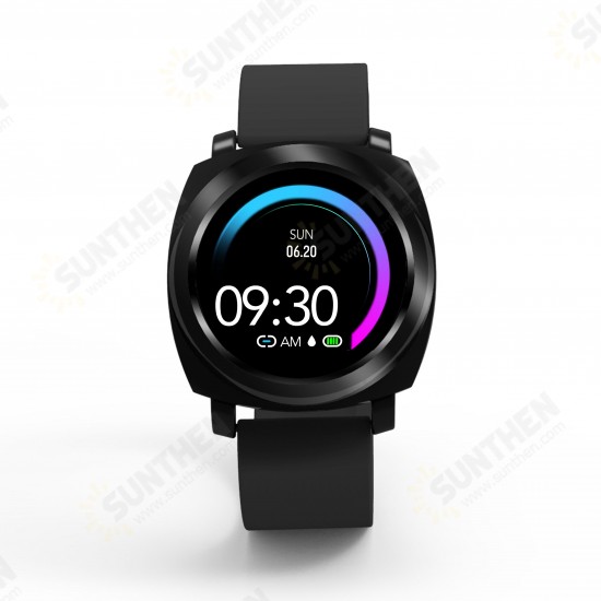 R02 Round Color Screen HR Female Physiological SMS Reminder Brightness Control Smart Watch