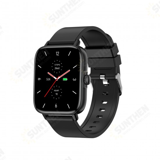 T46S 1.7 inch Large HD Screen bluetooth Call AI Voice Assistant Body Temperature Heart Rate Blood Pressure SpO2 Monitor 30 Days Standby BT5.0 Smart Watch