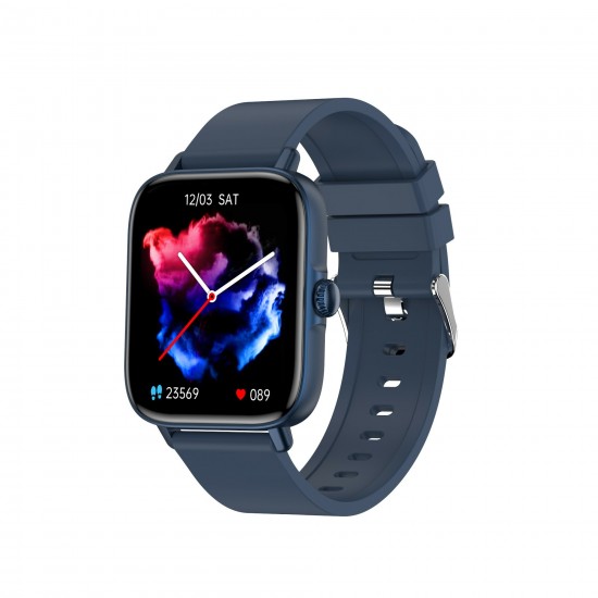 T46S 1.7 inch Large HD Screen bluetooth Call AI Voice Assistant Body Temperature Heart Rate Blood Pressure SpO2 Monitor 30 Days Standby BT5.0 Smart Watch