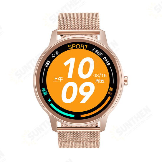 DT NO.1 DT56 Full-round Touch Screen Heart Rate Blood Pressure SpO2 Monitor Multiple Dials Camera Music Control Ultra-light Smart Watch