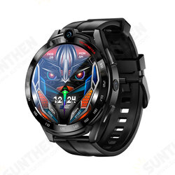 [Dual Mode Dual Chip] 4 Pro 1.6 inch 400*400px Screen Octa-core 6G+128G Android Smartwatch SIM Card WiFi Dual Cameras GPS Positioning Newest Android 11 System 4G LTE Smart Watch Phone