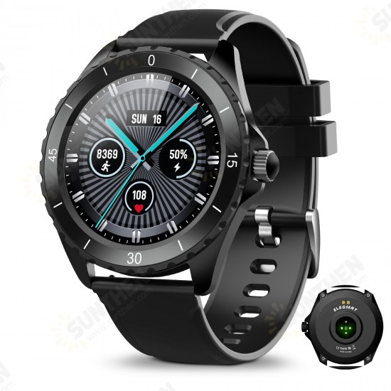 C520 BT 5.0 1.3 inch Full Touch Screen Heart Rate Sleep Monitor 30 Days Standby IP68 Waterproof Smart Watch