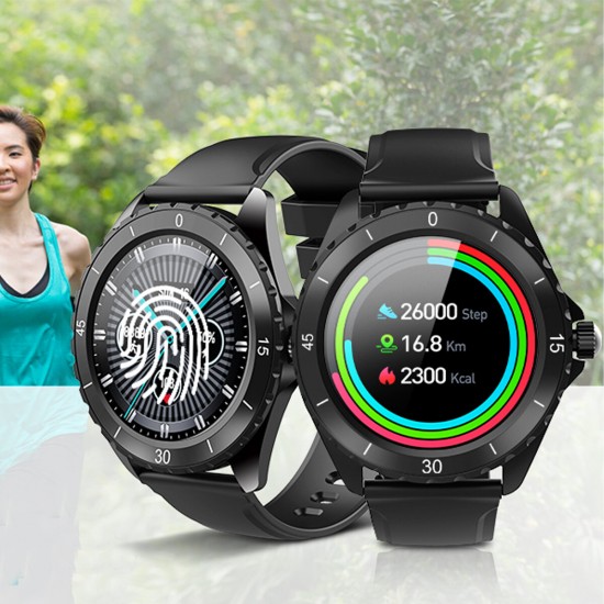 C520 BT 5.0 1.3 inch Full Touch Screen Heart Rate Sleep Monitor 30 Days Standby IP68 Waterproof Smart Watch
