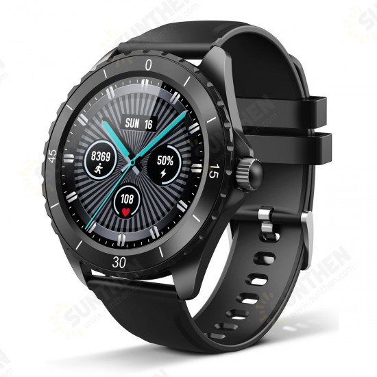 C520 BT 5.0 1.3 inch Full Touch Screen Heart Rate Sleep Monitor 30 Days Standby IP68 Waterproof Smart Watch