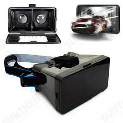 Virtual Reality VR Glasses for Mobile Phone 3D Glass Wearing Stereoscopic Head Wear 3D Glasses Virtual Reality VR Glasses for Mobile Phone 3D Glass Wearing Stereoscopic Head Wear 3D Glasses