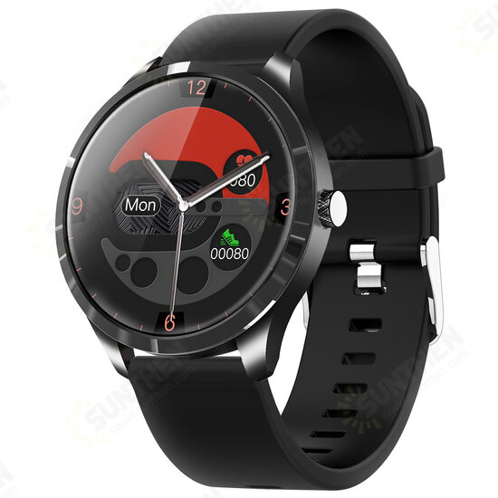 S11 1.28 inch Full Touch Screen Heart Rate Blood Pressure Monitor 24 Sports Modes 300mAh Large Battery Capacity IP67 Waterproof Smart Watch