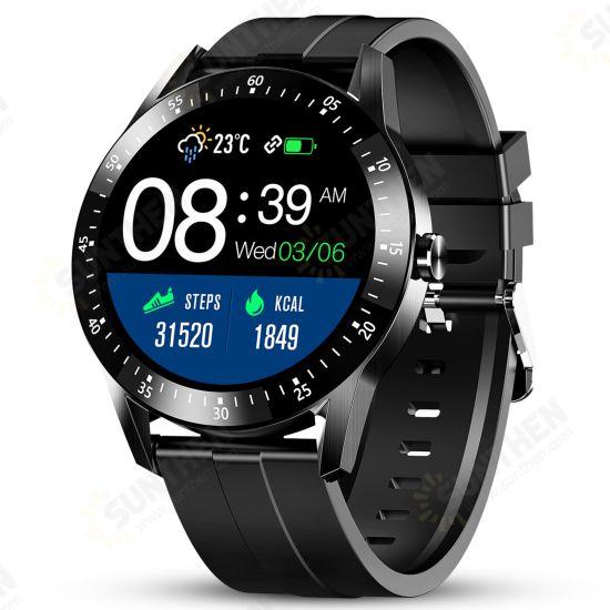 S11 1.28 inch Full Touch Screen Heart Rate Blood Pressure Monitor 24 Sports Modes 300mAh Large Battery Capacity IP67 Waterproof Smart Watch