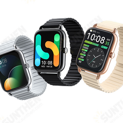 RS4 Plus 1.78 inch 368*448px 60Hz Refresh Rate AMOLED Screen BT5.1 Heart Rate SpO2 Monitor Temperature Measurement 100+ Watch Dials 105 Sports Modes IP68 Waterproof Smart Watch