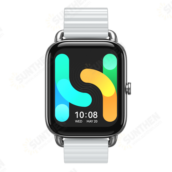 RS4 Plus 1.78 inch 368*448px 60Hz Refresh Rate AMOLED Screen BT5.1 Heart Rate SpO2 Monitor Temperature Measurement 100+ Watch Dials 105 Sports Modes IP68 Waterproof Smart Watch