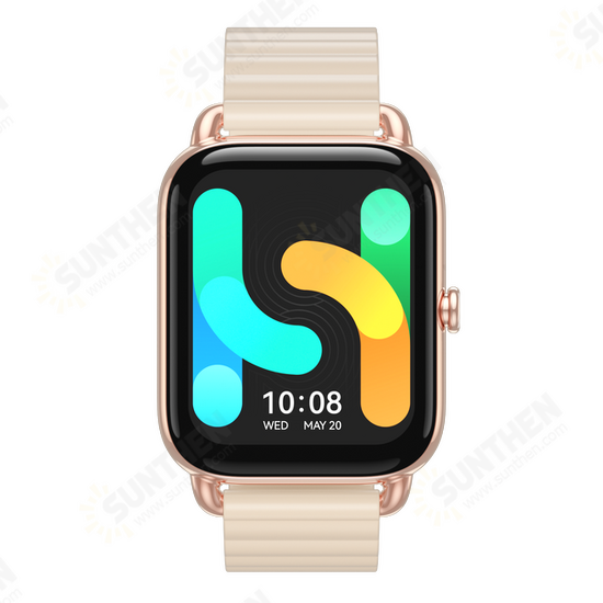 RS4 Plus 1.78 inch 368*448px 60Hz Refresh Rate AMOLED Screen BT5.1 Heart Rate SpO2 Monitor Temperature Measurement 100+ Watch Dials 105 Sports Modes IP68 Waterproof Smart Watch