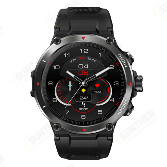 Stratos 2 360*360px Always-On AMOLED Display 4 Satellite 3 Modes GPS Heart Rate SpO2 Monitor 100+ Watch Faces 5ATM Waterproof Smart Watch