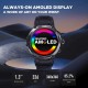 Stratos 2 360*360px Always-On AMOLED Display 4 Satellite 3 Modes GPS Heart Rate SpO2 Monitor 100+ Watch Faces 5ATM Waterproof Smart Watch