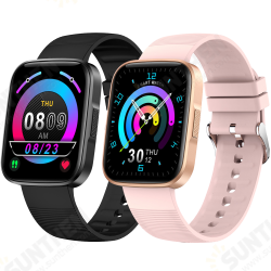 KT58S Ultra-Thin 1.69 inch IPS Full Touch Screen Heart Rate Blood Pressure SpO2 Monitor Multi-Sport Modes Menstruation Cycle Tracker IP67 Waterproof Smart Watch KT58S Ultra-Thin 1.69 inch IPS Full Touch Screen Heart Rate Blood Pressure SpO2 Monitor Multi-Sport Modes Menstruation Cycle Tracker IP67 Waterproof Smart Watch