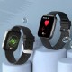 KT58S Ultra-Thin 1.69 inch IPS Full Touch Screen Heart Rate Blood Pressure SpO2 Monitor Multi-Sport Modes Menstruation Cycle Tracker IP67 Waterproof Smart Watch