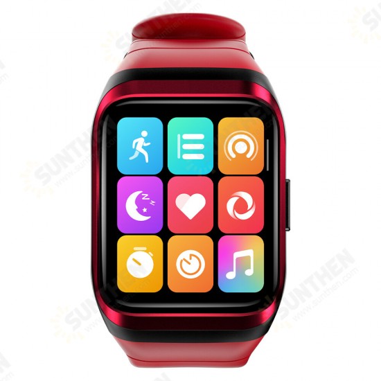 2 1.69 inch 320*320px Large Display Heart Rate Monitor Blood Pressure SpO2 Measurement GPS Positioning Tracker Massive Dials IP68 Waterproof 260mAh Smart Watch