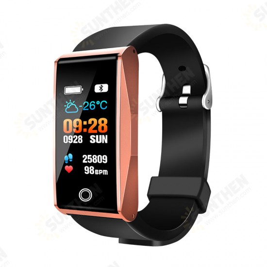 Mate1 Color Screen Heart Rate Blood Pressure Oxygen bluetooth Call Waterproof Sports Smart Bracelet