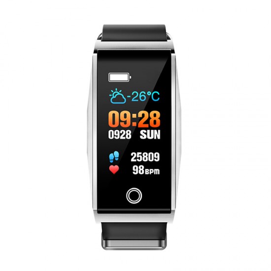 Mate1 Color Screen Heart Rate Blood Pressure Oxygen bluetooth Call Waterproof Sports Smart Bracelet