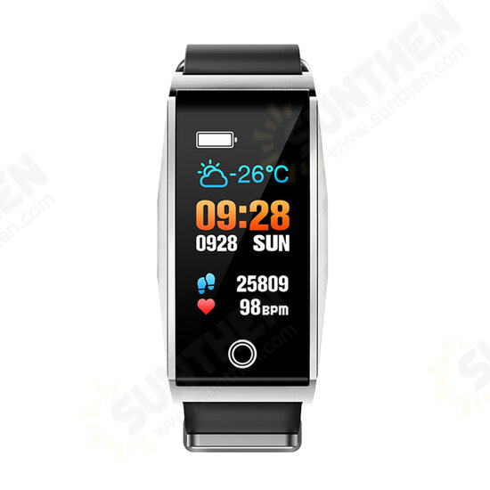 Mate1 Color Screen Heart Rate Blood Pressure Oxygen bluetooth Call Waterproof Sports Smart Bracelet