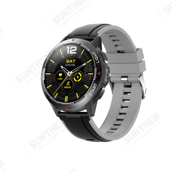 NY28 1.3 inch 360*360px HD Screen GPS Positioning Barometer Altimeter Compass Function 24h Heart Rate SpO2 Monitor IP68 Waterproof Outdoor Sport Smart Watch