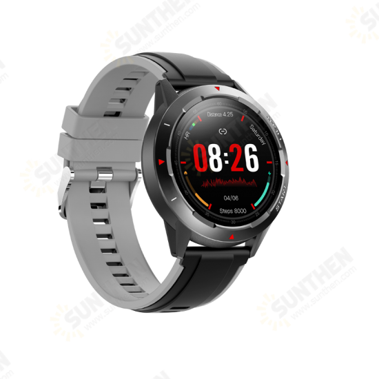 NY28 1.3 inch 360*360px HD Screen GPS Positioning Barometer Altimeter Compass Function 24h Heart Rate SpO2 Monitor IP68 Waterproof Outdoor Sport Smart Watch