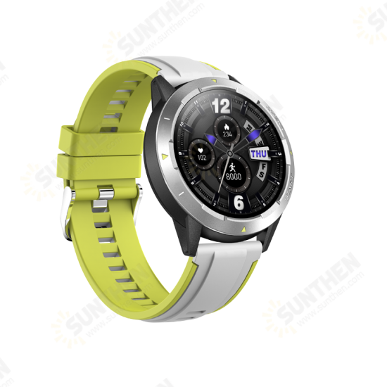 NY28 1.3 inch 360*360px HD Screen GPS Positioning Barometer Altimeter Compass Function 24h Heart Rate SpO2 Monitor IP68 Waterproof Outdoor Sport Smart Watch