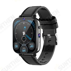 King Ceramic Case 1.75 inch 320*385px Screen Android Smartwatch Heart Rate SpO2 Monitor Dual Cameras GPS GLONASS IP68 Waterproof Android 9.1 Face Unlock 4G Watch Phone