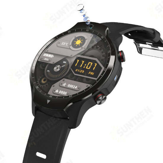 Air 1 1.6 inch 400*400px 3G+32G/ 4G+128G 4G-LTE Watch Phone GPS Android 9.0 Heart Rate SpO2 Monitor 600mAh Smart Watch