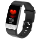 T1S 1.14 inch Touch Screen GPS Trajectory 24H Temperature Measurement ECG Heart Rate Blood Pressure SpO2 Monitor IP67 Waterproof Smart Watch