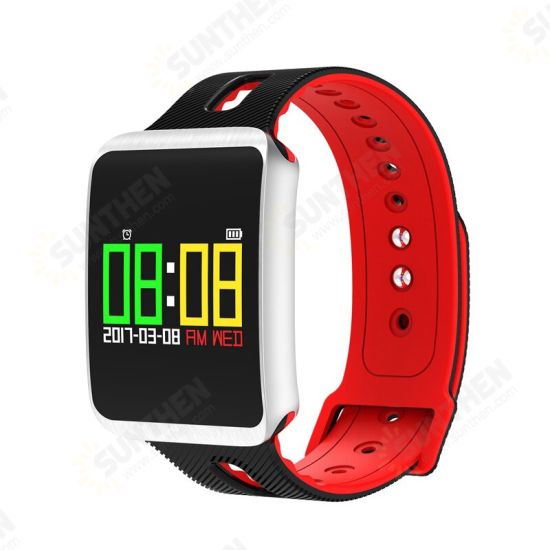 TF1 Nordic 52832 Chip IP68 Waterproof Heart Rate bluetooth 4.0 Smart Watch for Mobile Phone