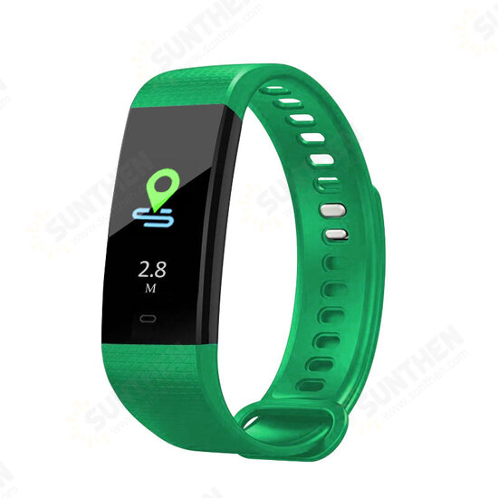 [Temperature Tracker]Y5 Color Screen Smartband Heart Rate Blood Pressure Activity Monitor Fitness Tracker Smart Watch