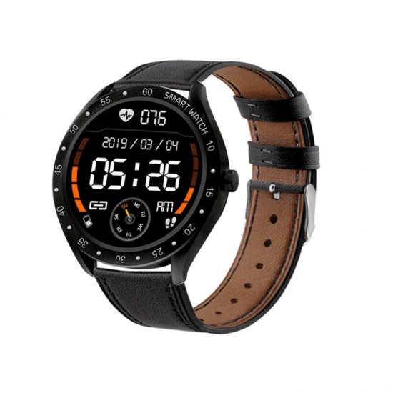 F13 1.3in Full-round Touch Screen GPS Smart Watch Adjustable Brightness Fitness Sports Bracelet