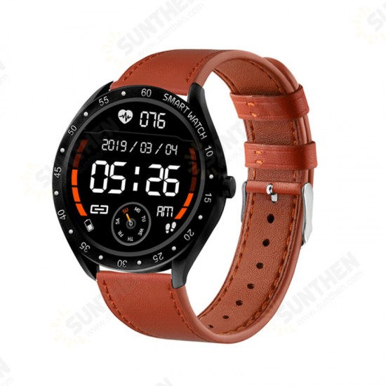 F13 1.3in Full-round Touch Screen GPS Smart Watch Adjustable Brightness Fitness Sports Bracelet