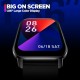 Btalk 1.86 inch HD Full touch Screen Voice Calling 24h Heart Rate SpO2 Monitor 100+ Watch Faces IP68 Waterproof BT5.0 Smart Watch