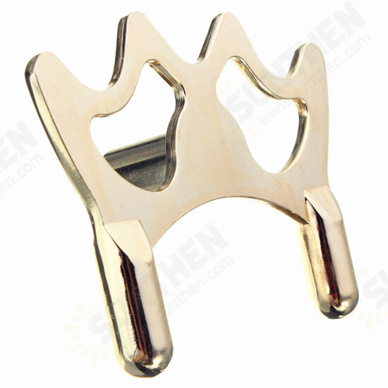 2 PCS Metal Copper Snooker Billiards Brass Cross & Spider Holder Rests Metal Rest Bridge Professional Head Holder High Quality Billiard Accessories