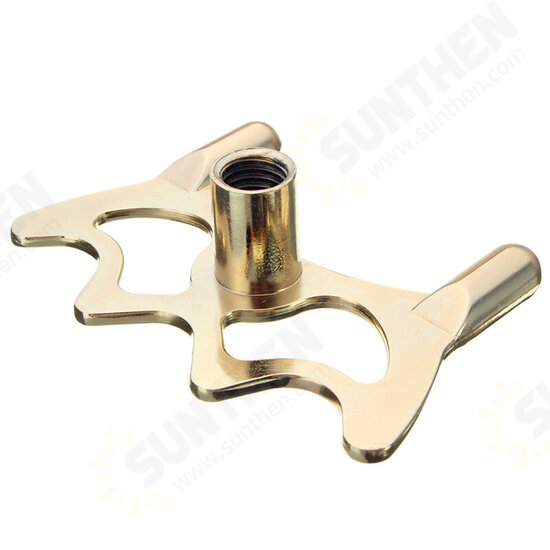 2 PCS Metal Copper Snooker Billiards Brass Cross & Spider Holder Rests Metal Rest Bridge Professional Head Holder High Quality Billiard Accessories