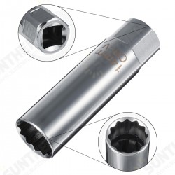14mm Spark Plug Socket 3/8'' Wrench Thin Wall 12-point Removal Drive For BMW 14mm Spark Plug Socket 3/8'' Wrench Thin Wall 12-point Removal Drive For BMW