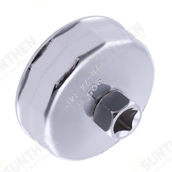74mm 14 Flutes Oil Filter Socket Wrench Cup Cap Removal Tool for Audi Toyota VW 74mm 14 Flutes Oil Filter Socket Wrench Cup Cap Removal Tool for Audi Toyota VW