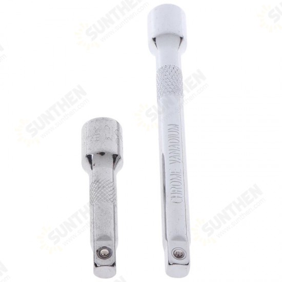 Hot New 50mm 75mm 150mm Long Extension Bar 1/4 Drive Ratchet Socket Extender Wrench Socket Tool