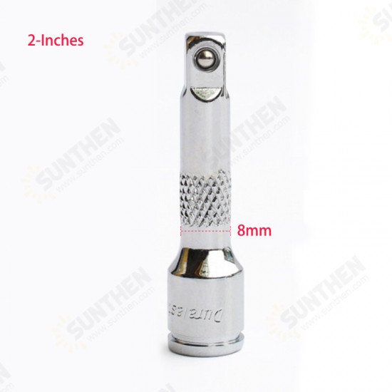 Hot New 50mm 75mm 150mm Long Extension Bar 1/4 Drive Ratchet Socket Extender Wrench Socket Tool