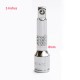 Hot New 50mm 75mm 150mm Long Extension Bar 1/4 Drive Ratchet Socket Extender Wrench Socket Tool