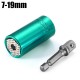 2PCS 7-19mm Universal Socket Adapter With Power Drill Kit