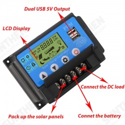 10-50A Solar Charge Controller with LCD Display 10-50A Solar Charge Controller with LCD Display