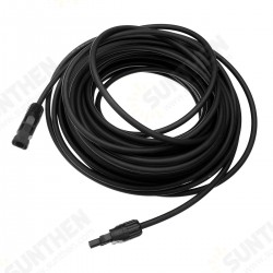 10 AWG 10 Meter Solar Panel Extension Cable Wire Black/Red with MC4 Connectors 10 AWG 10 Meter Solar Panel Extension Cable Wire Black/Red with MC4 Connectors