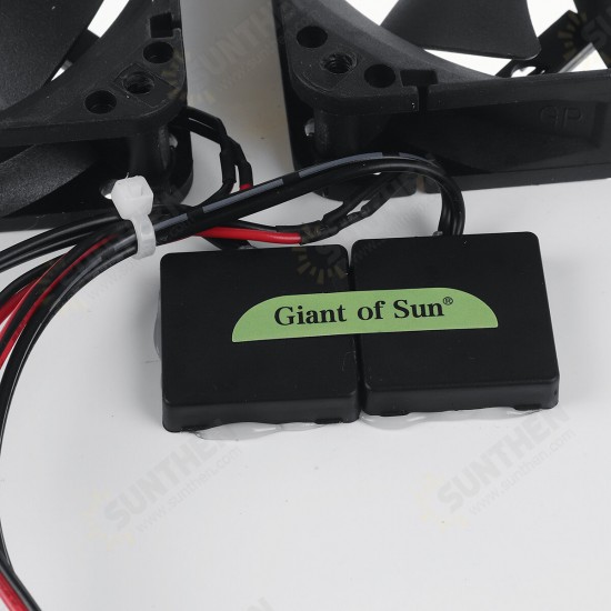 100W 12V Solar Panel Powered Fan 6 Inch Mini Cooling Ventilator Solar Exhaust Fan