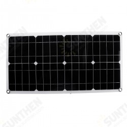 100W 18V Dual USB Solar Panel Battery Solar Cell Module Car Outdoor Charger Solar Power Panel 1Pcs 100W 18V Dual USB Solar Panel Battery Solar Cell Module Car Outdoor Charger Solar Power Panel 1Pcs