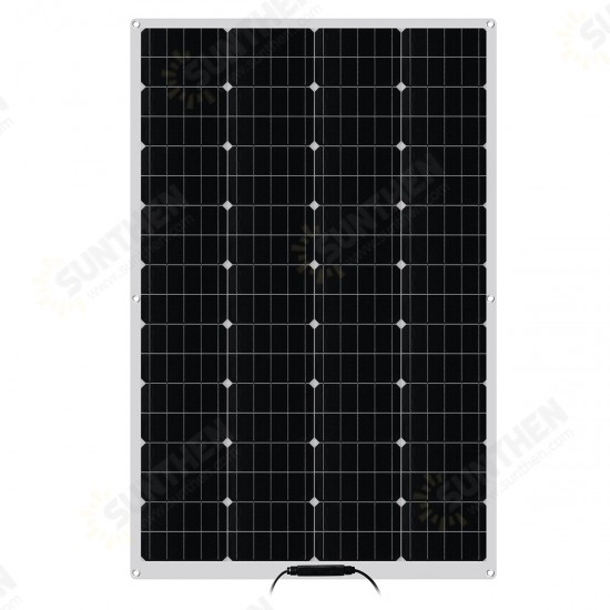100W 18V Flexible Solar Panel Battery Power Charge Kit For RV Car Boat Camping 100W 18V Flexible Solar Panel Battery Power Charge Kit For RV Car Boat Camping